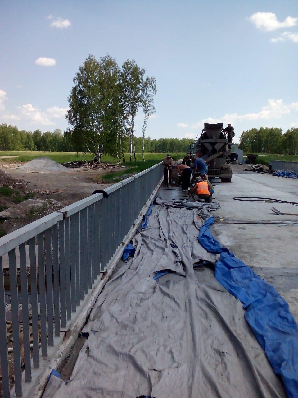 Фото Новый мост заканчивают строить под Новосибирском 3